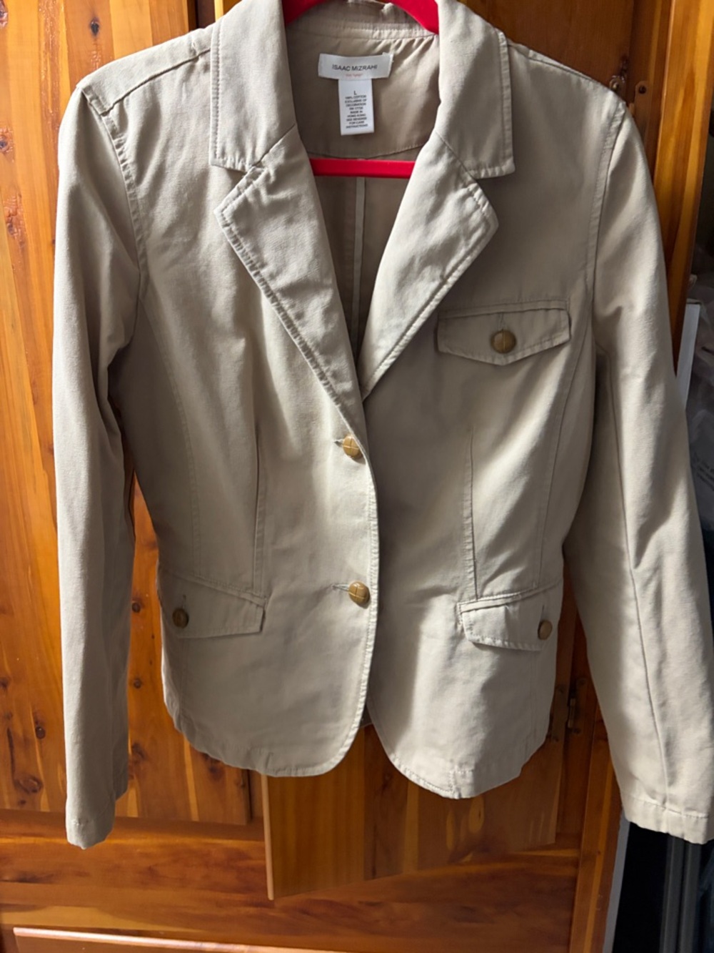 Isaac Mizrahi blazer size large